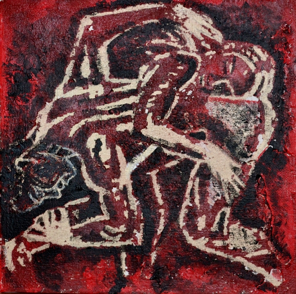 play fight by Louisa Amelia Albani