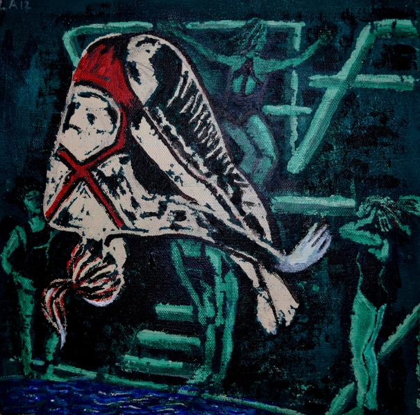 olympic divers by Louisa Amelia Albani
