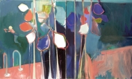 untitled (stretch out) two panels.