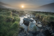 Mist at Sunrise, Snowdonia