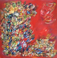 Red PLay For The Butterflies