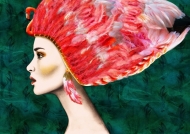 Flamingo Girl