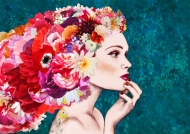 Girl in Bloom Large