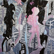 A girl in the garden