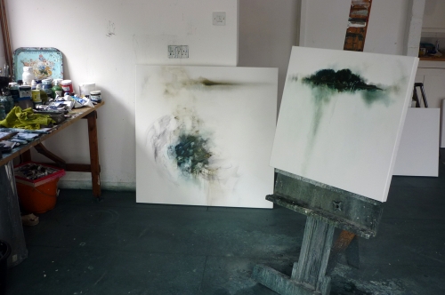 New work in the studio