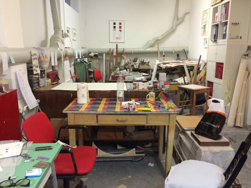 Making prints in Milano