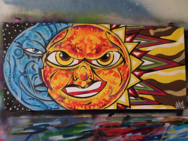 Sun/Moon by JOHN GUZI