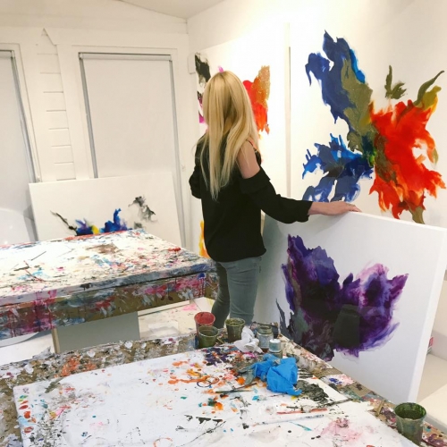 Preparing for Conversations in Colour Exhibition