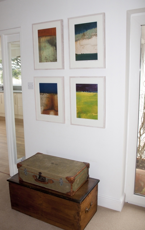 Examples of my photographs framed.