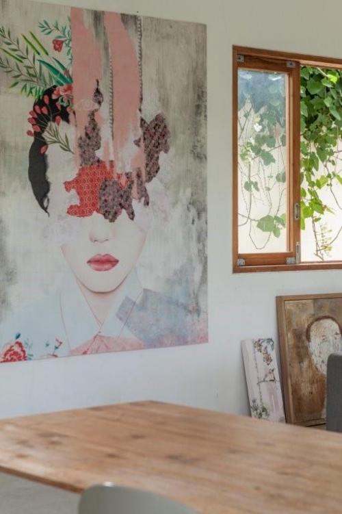 Art at the artist house