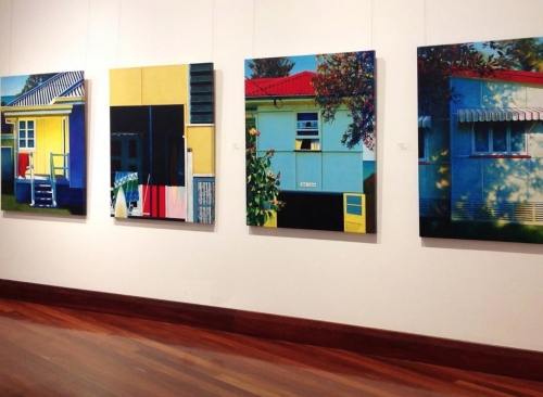 Seaburbia works . Fibro Coast Touring Exhibition