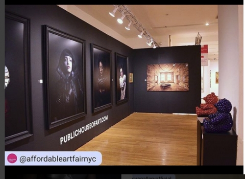 Affordable artfair New York, best booth