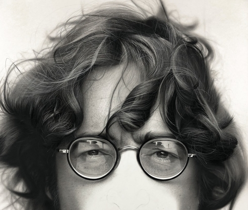 John Lennon Portrait in Progress
