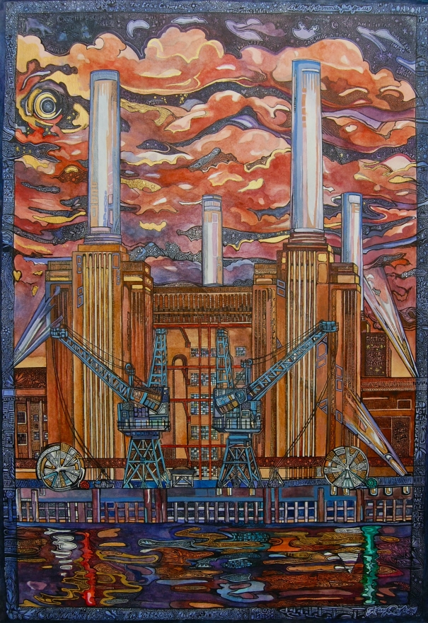 The Brick Cathedral (Battersea Power Station) by Kerry Royle