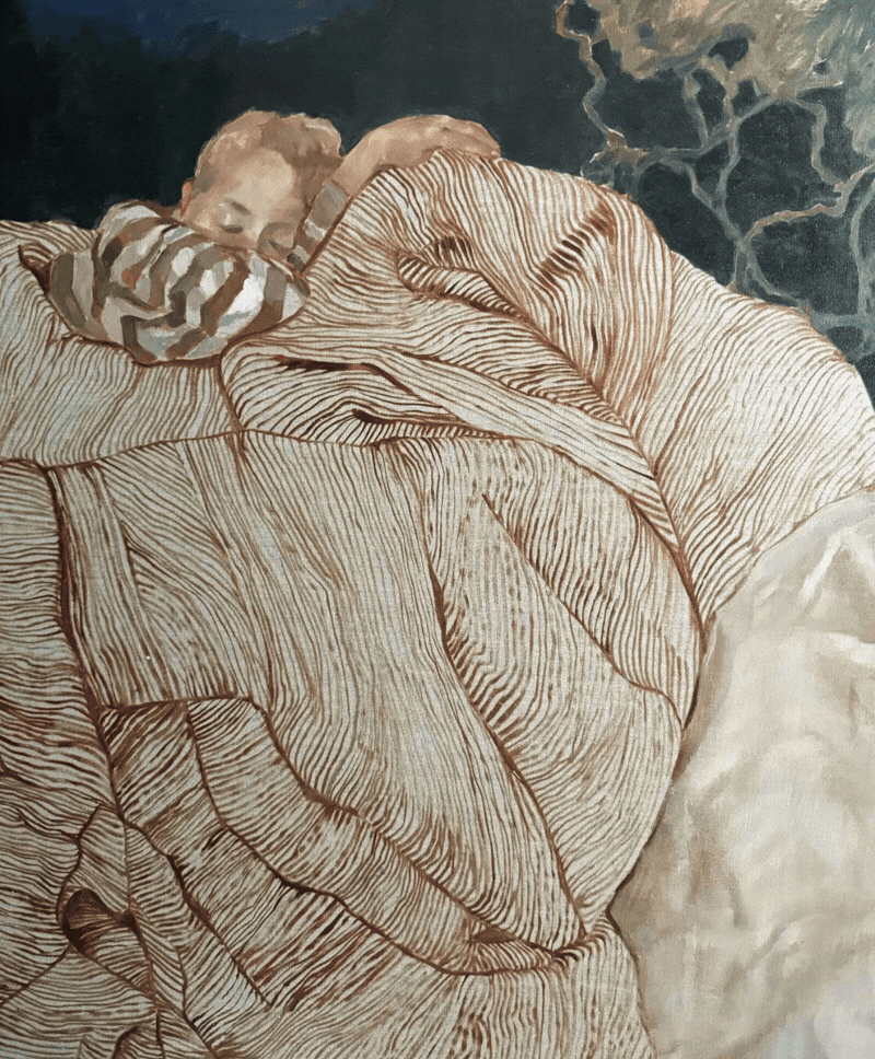 Details from prints by exhibiting artist Emma Lawrenson