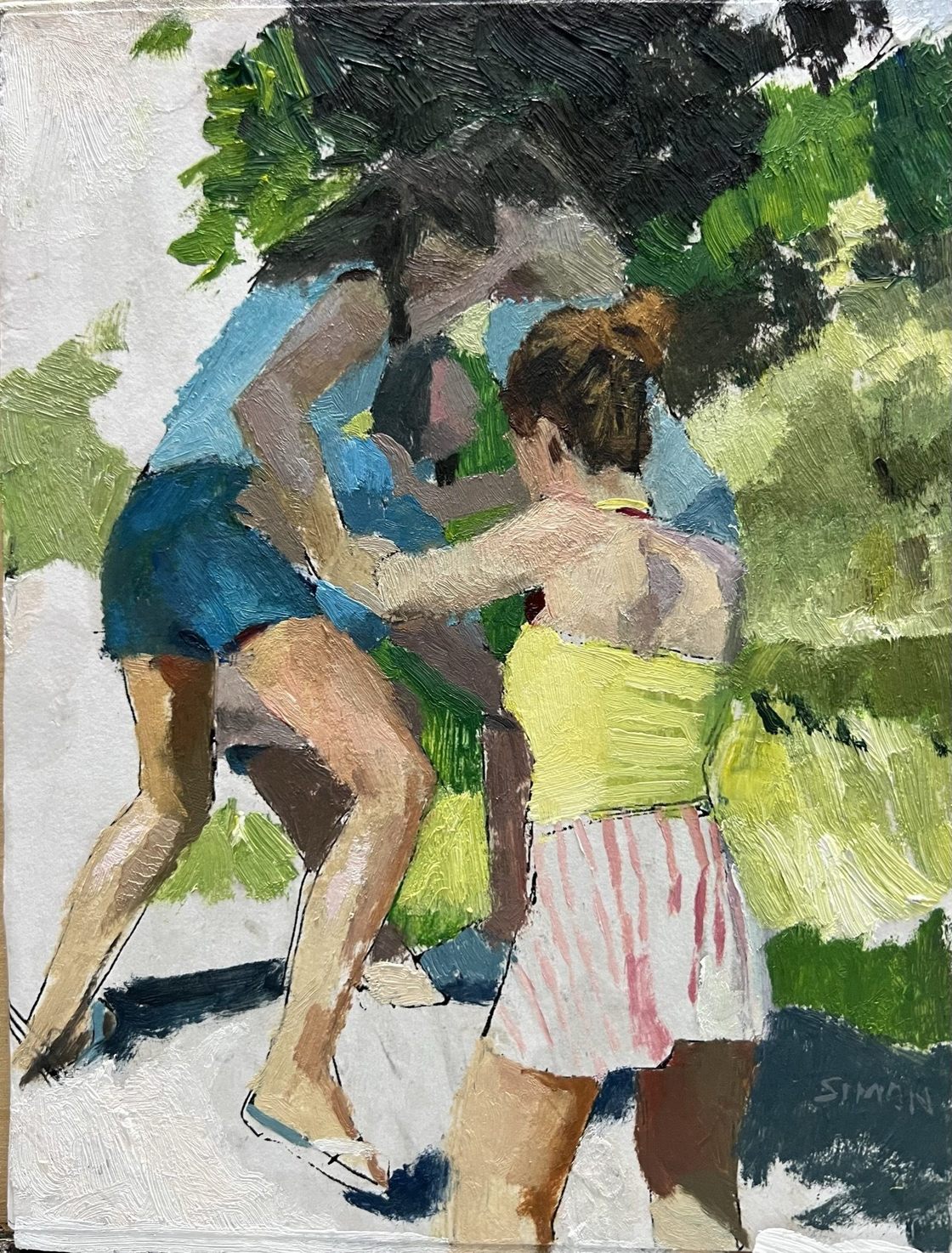 clowning around by Simon Shawn Andrews Buy Art Online Rise Art