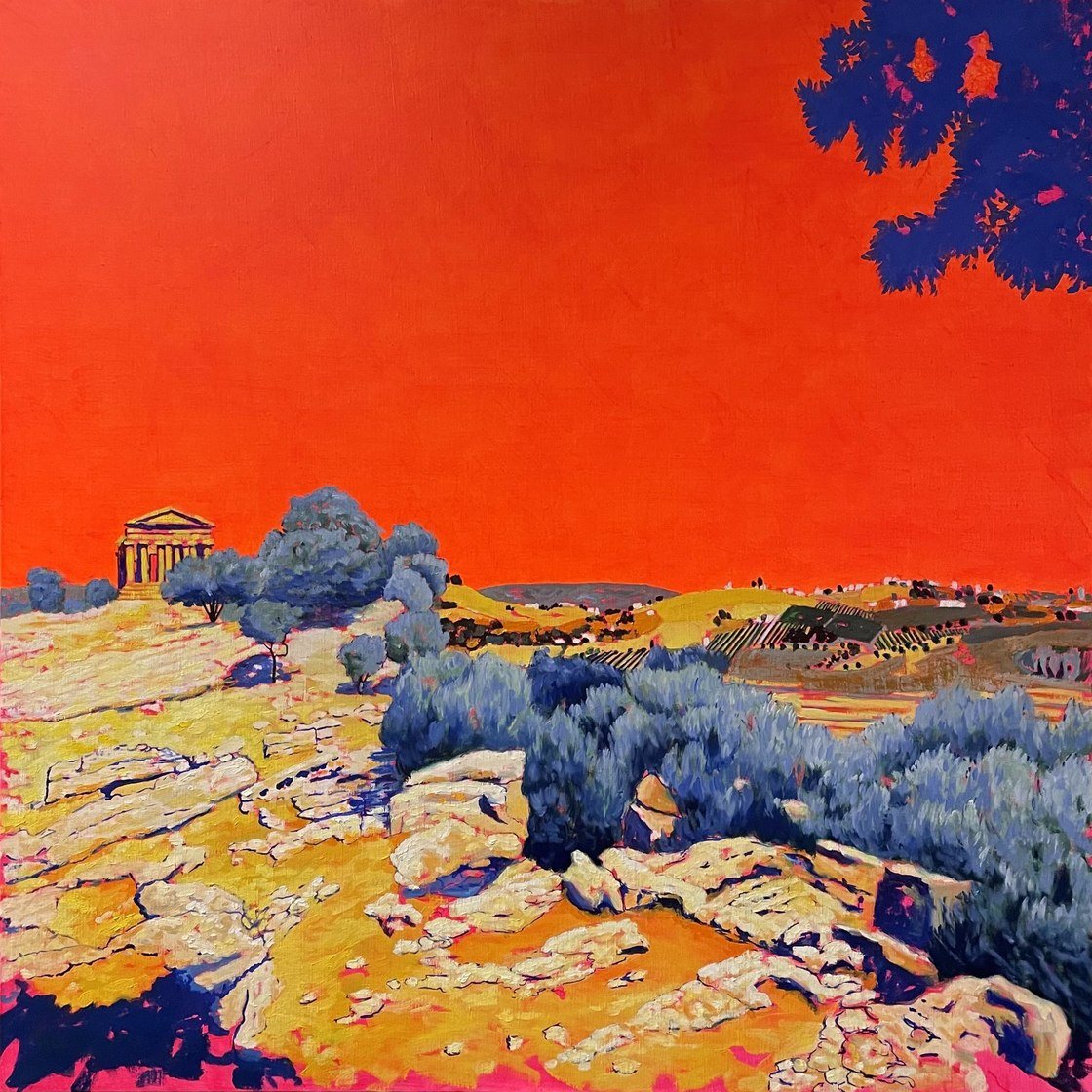 Agrigento by Ivan Sollogoub Buy Art Online Rise Art