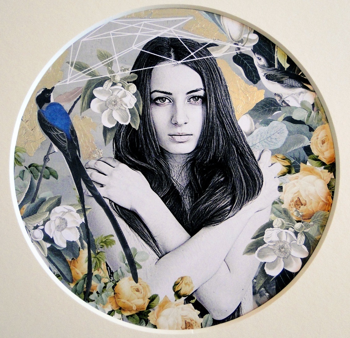 Mihaela • Hand Embellished by Alexandra Gallagher Buy Art Online Rise Art
