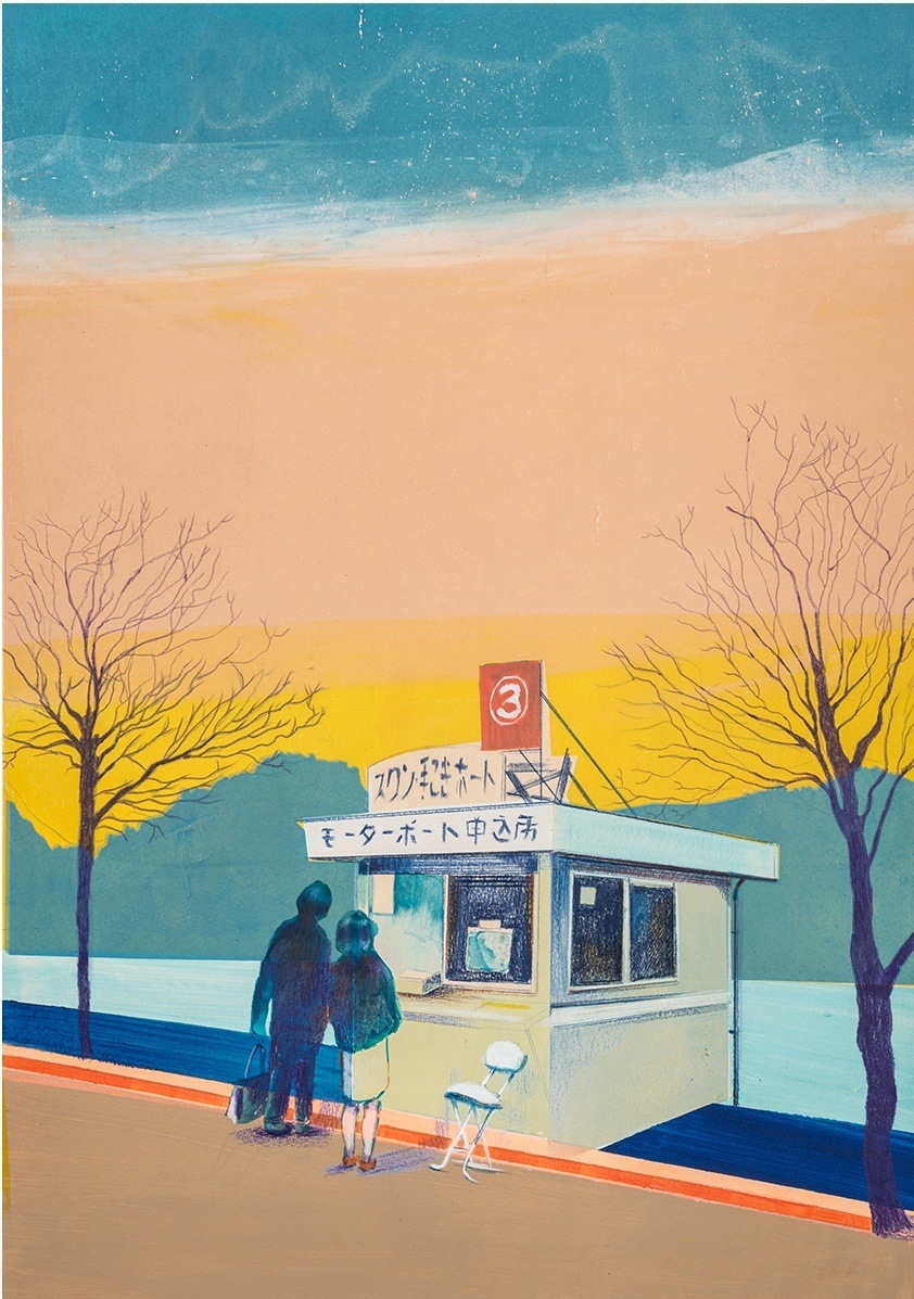 Kiosk By Nico & Anna Lakeside Kiosk by Anna Marrow | Buy Art Online | Rise Art