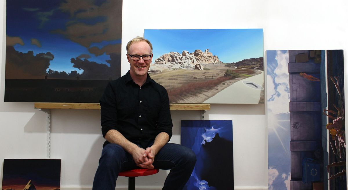 James Moore, Künstler Zeitgenössische Kunst zum Kauf Rise Art