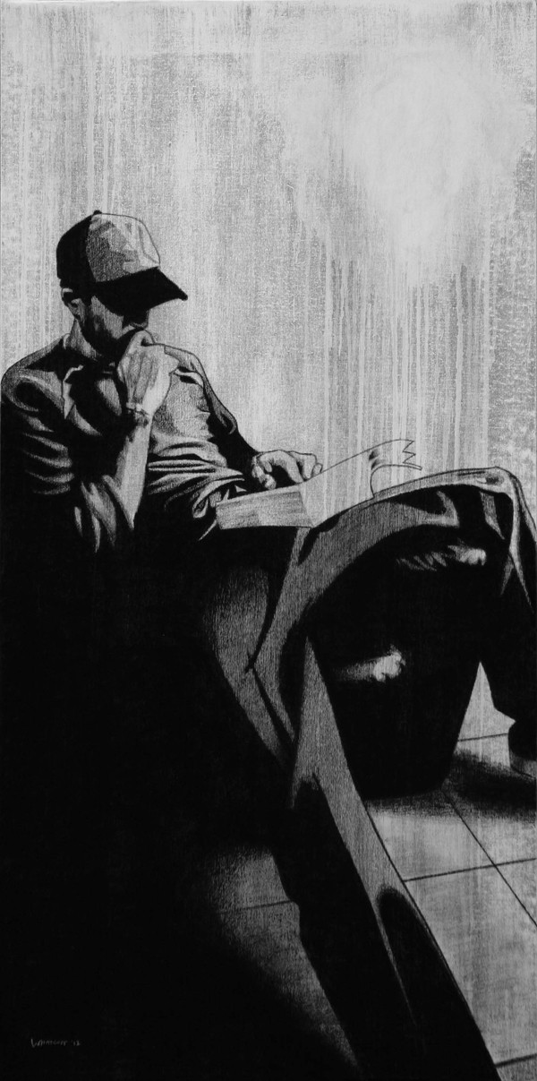 Alex Reading par Stephen Whatcott | Acheter de l'art en ligne | Rise Art