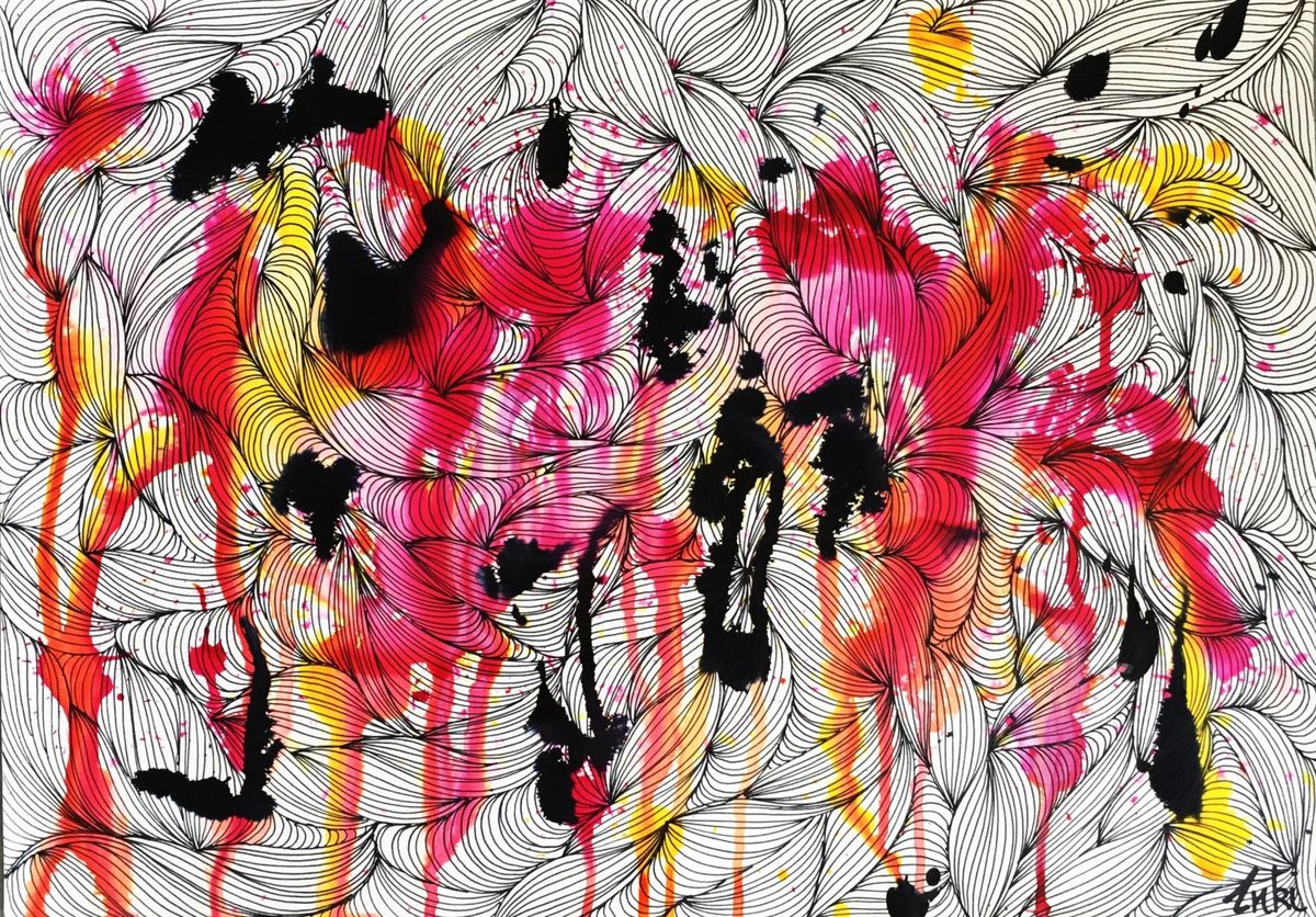 Le carnage by Inki | Buy Art Online | Rise Art