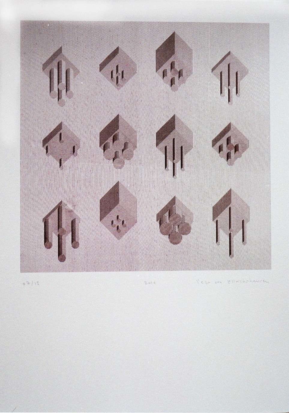 LINE/BROWN by Pezo von Ellrichshausen | Buy Art Online | Rise Art