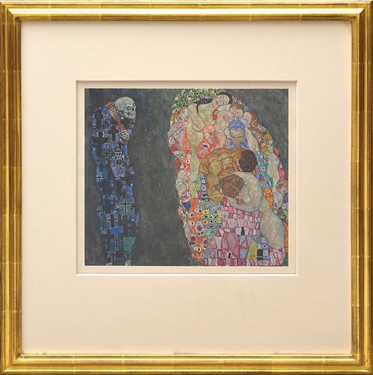 Der Tod und das Leben by Gustav Klimt | Buy Art Online | Rise Art