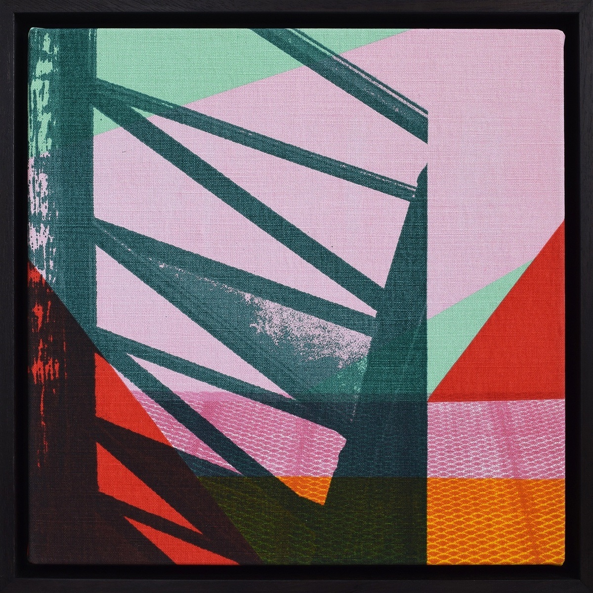 Young Vic Abstract Pink par Michelle House Acheter de l'art en ligne