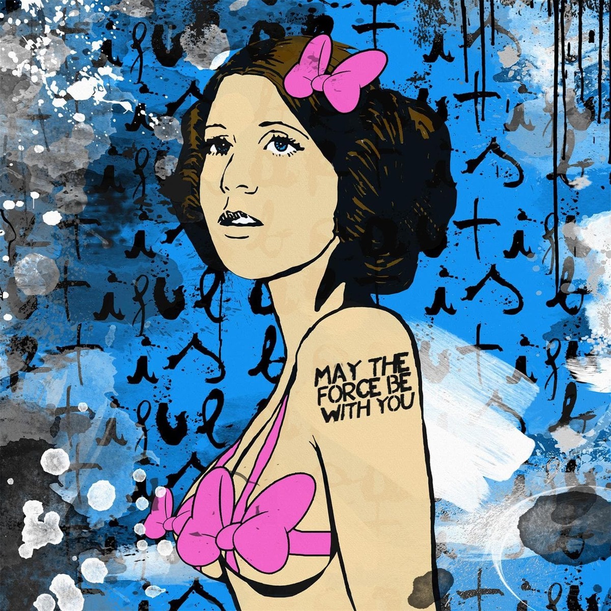 Fucking Perfect par Misako Street Art | Acheter de l'art en ligne ...