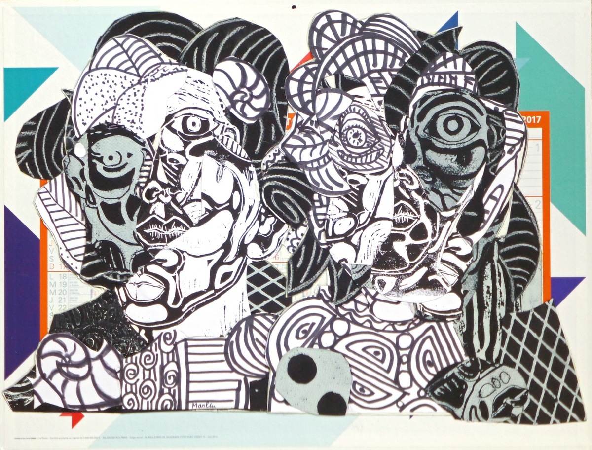 duo noir et blanc # 4 by Pascal Marlin | Buy Art Online | Rise Art