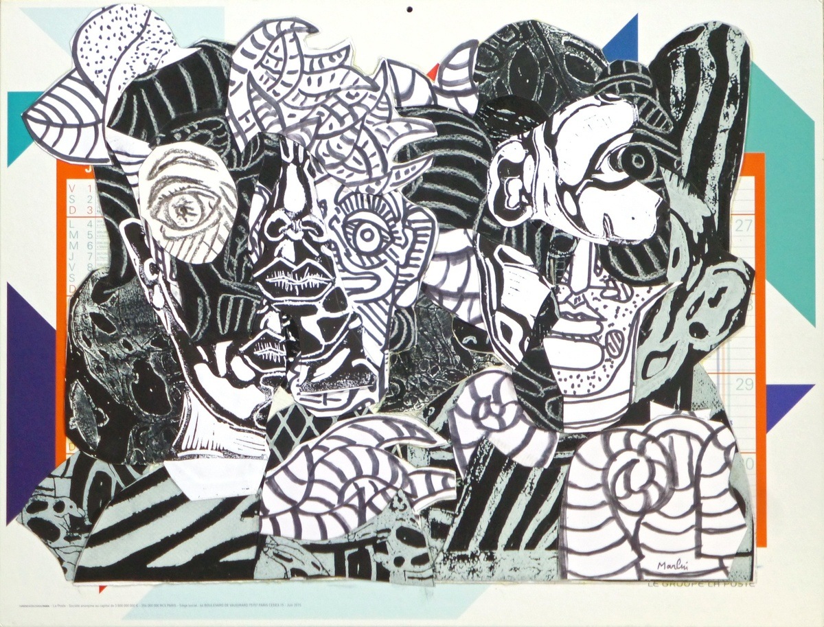 duo noir et blanc # 3 by Pascal Marlin | Buy Art Online | Rise Art