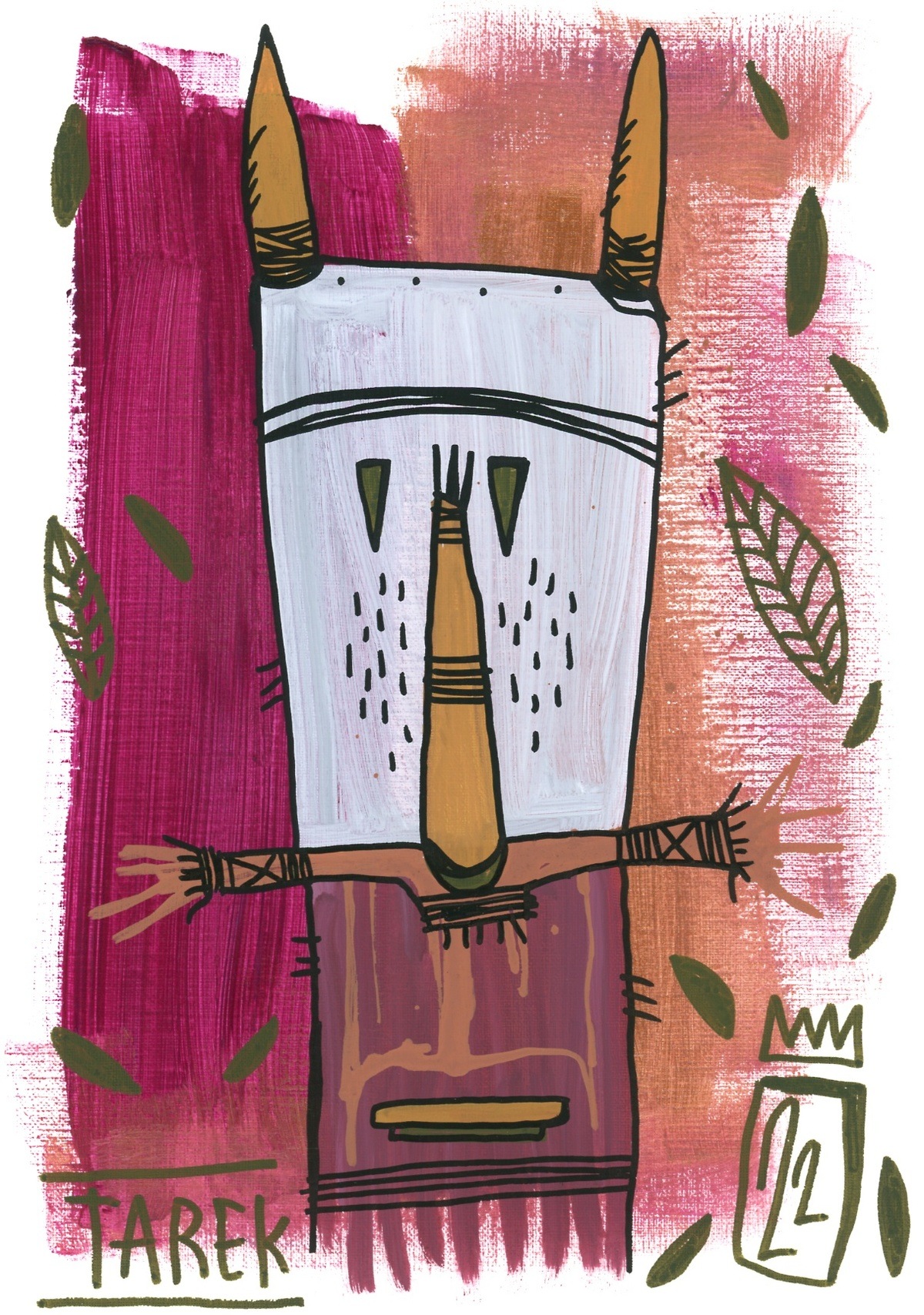 Mask by Tarek | Buy Art Online | Rise Art