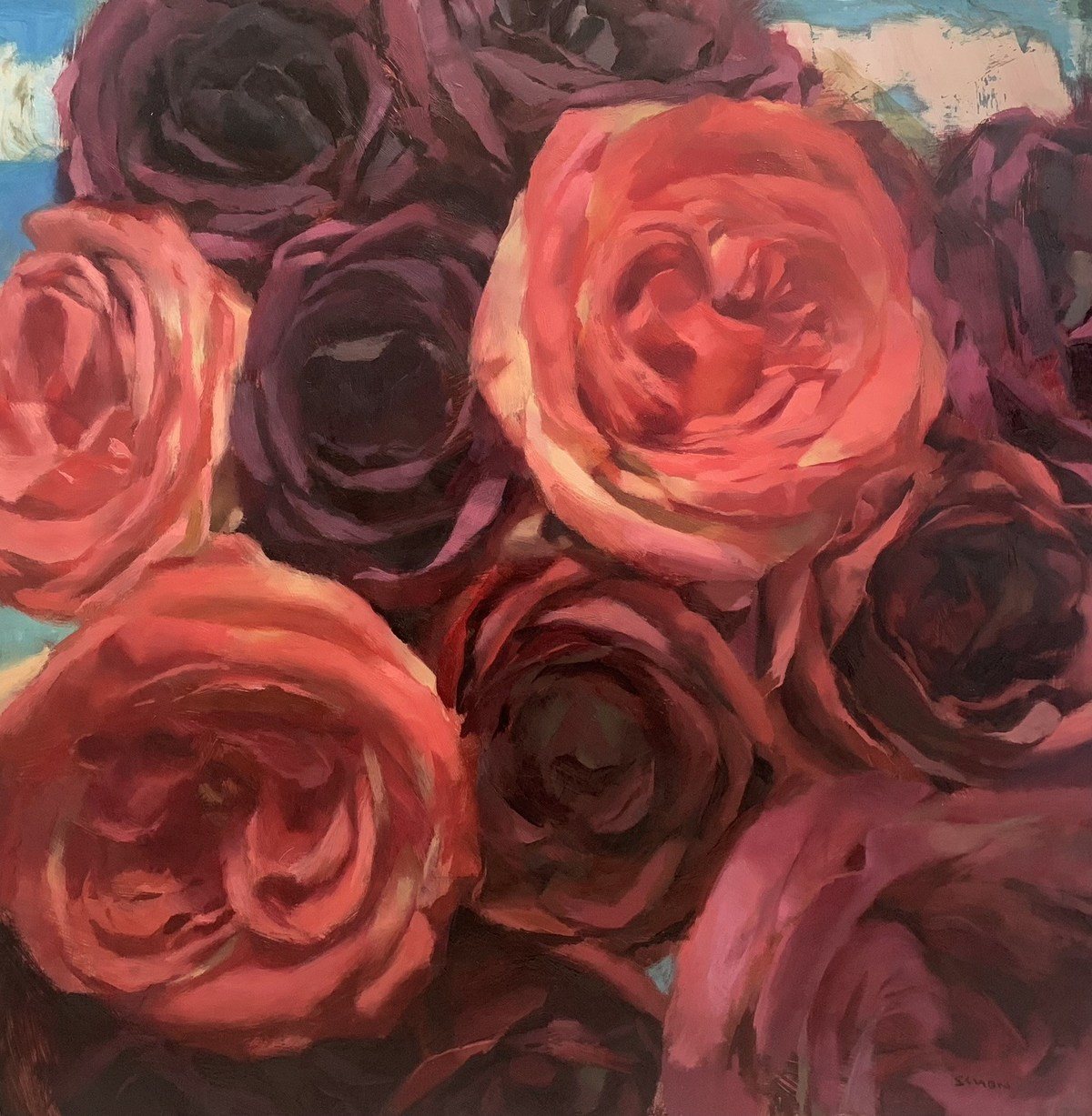 roses by Simon Shawn Andrews | Buy Art Online | Rise Art