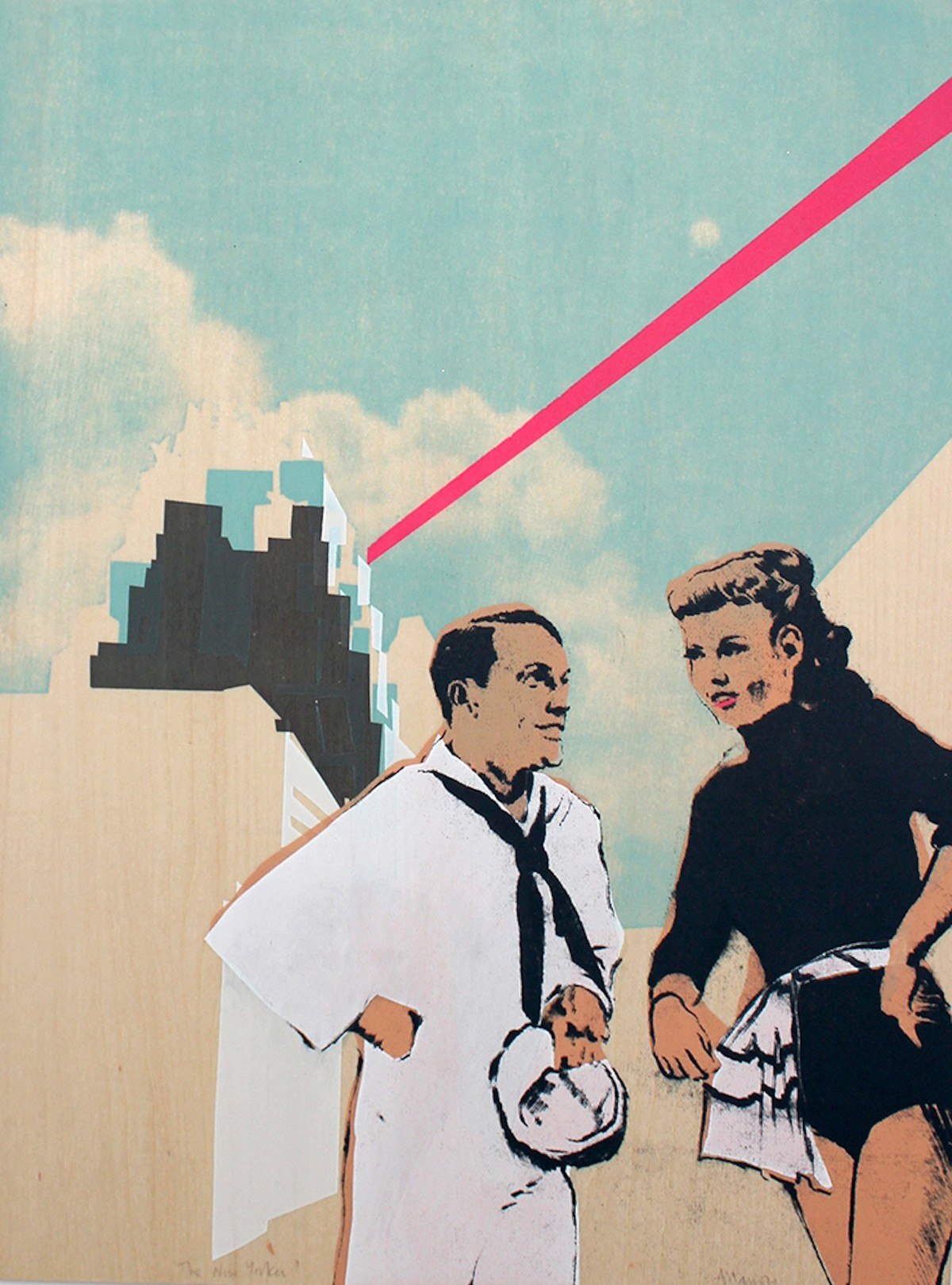 The New Yorker par Anna Marrow | Acheter de l'art en ligne | Rise Art