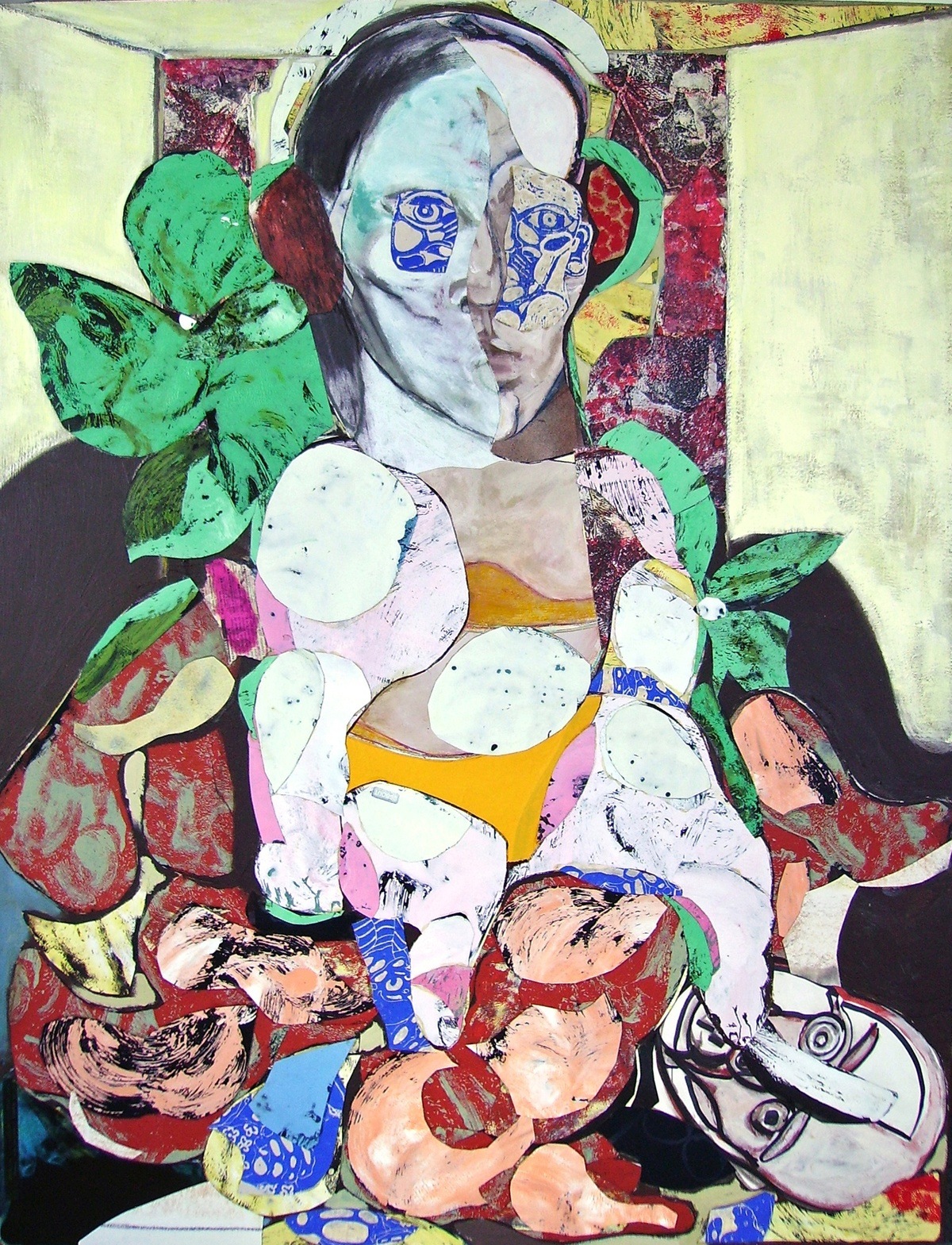 femme assise sur un pantin by Pascal Marlin | Buy Art Online | Rise Art