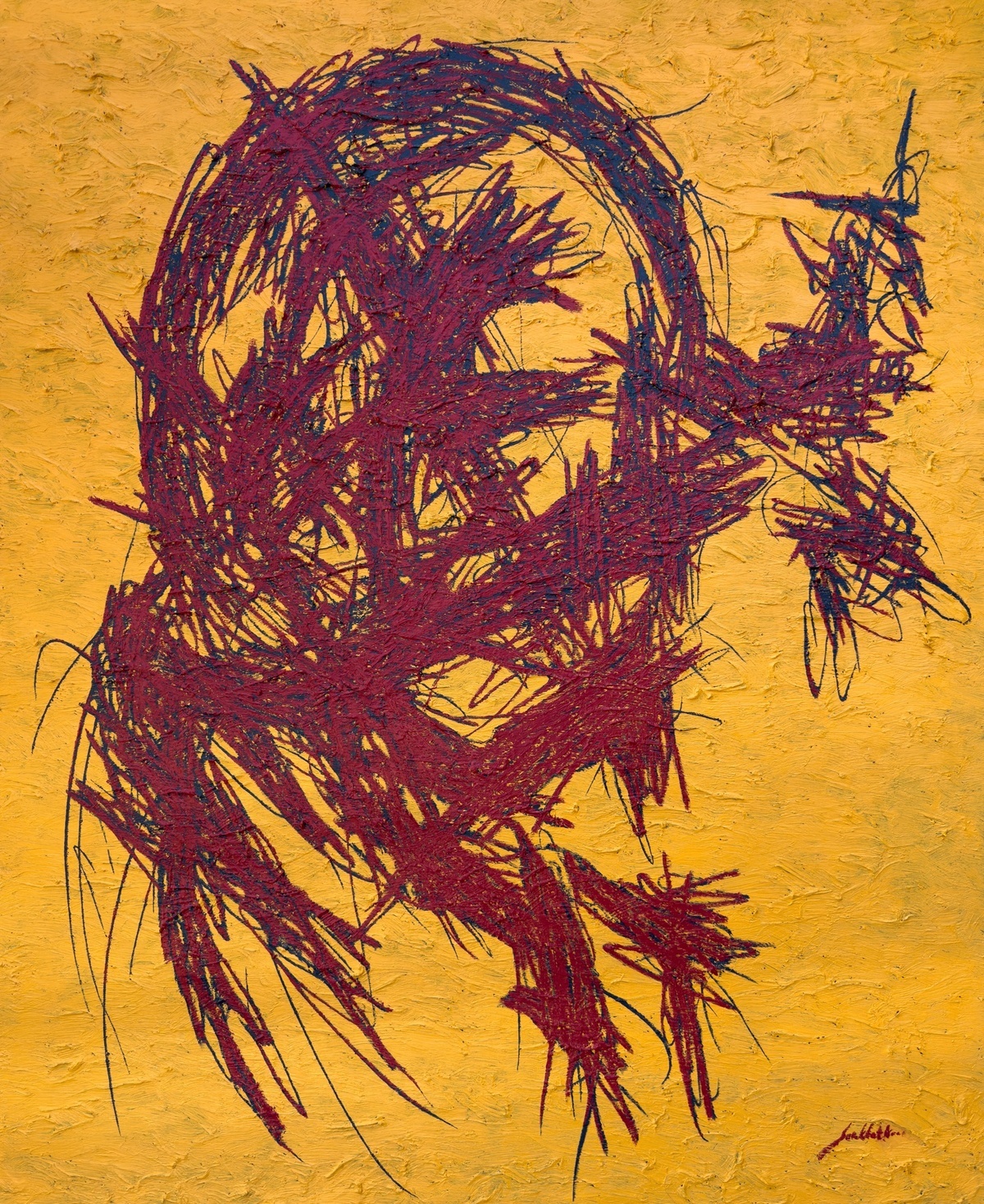 Portrait of a Worker by Ihar Barkhatkou | Buy Art Online | Rise Art