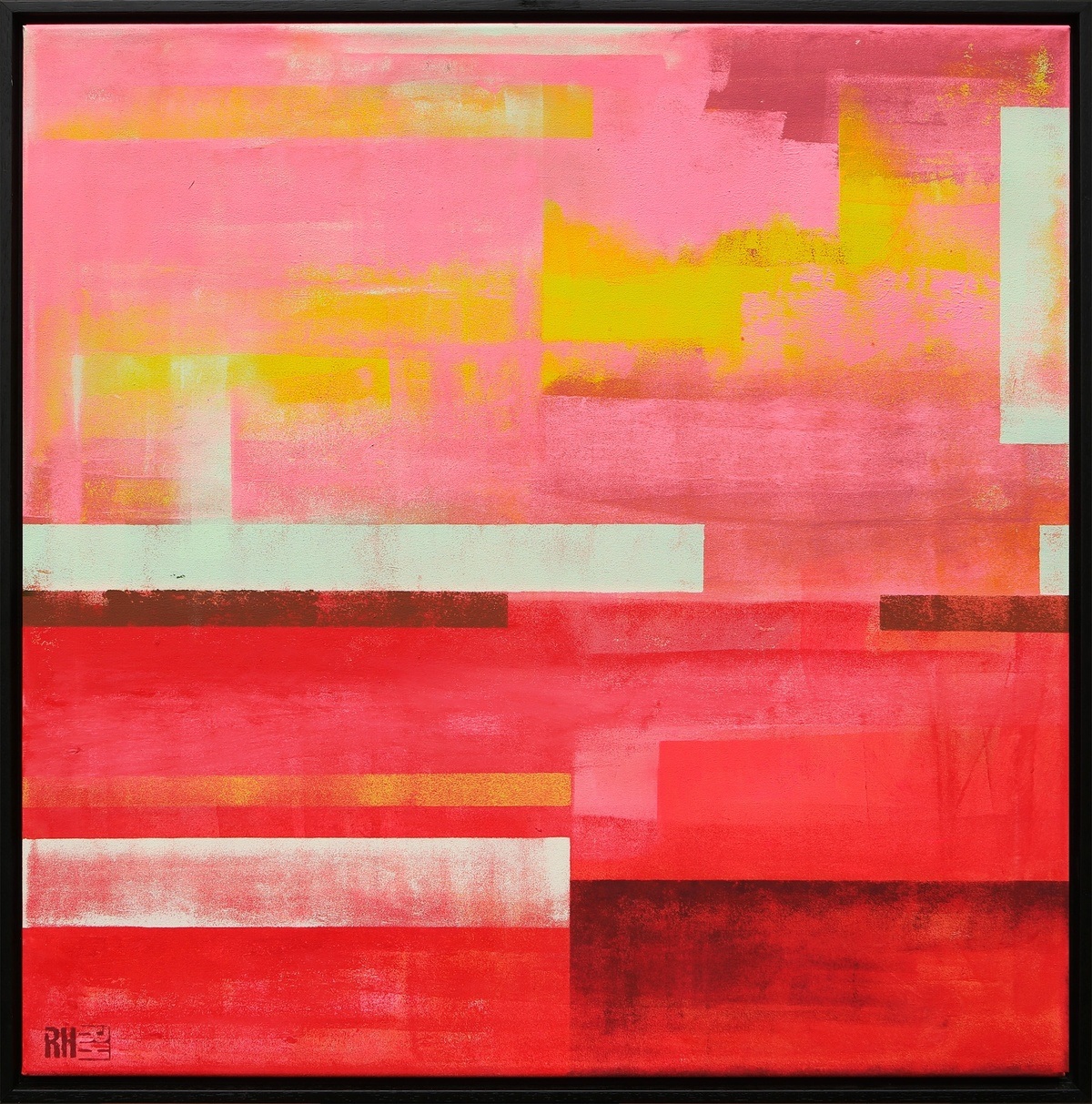 Untitled in Red by Ronald Hunter | Buy Art Online | Rise Art