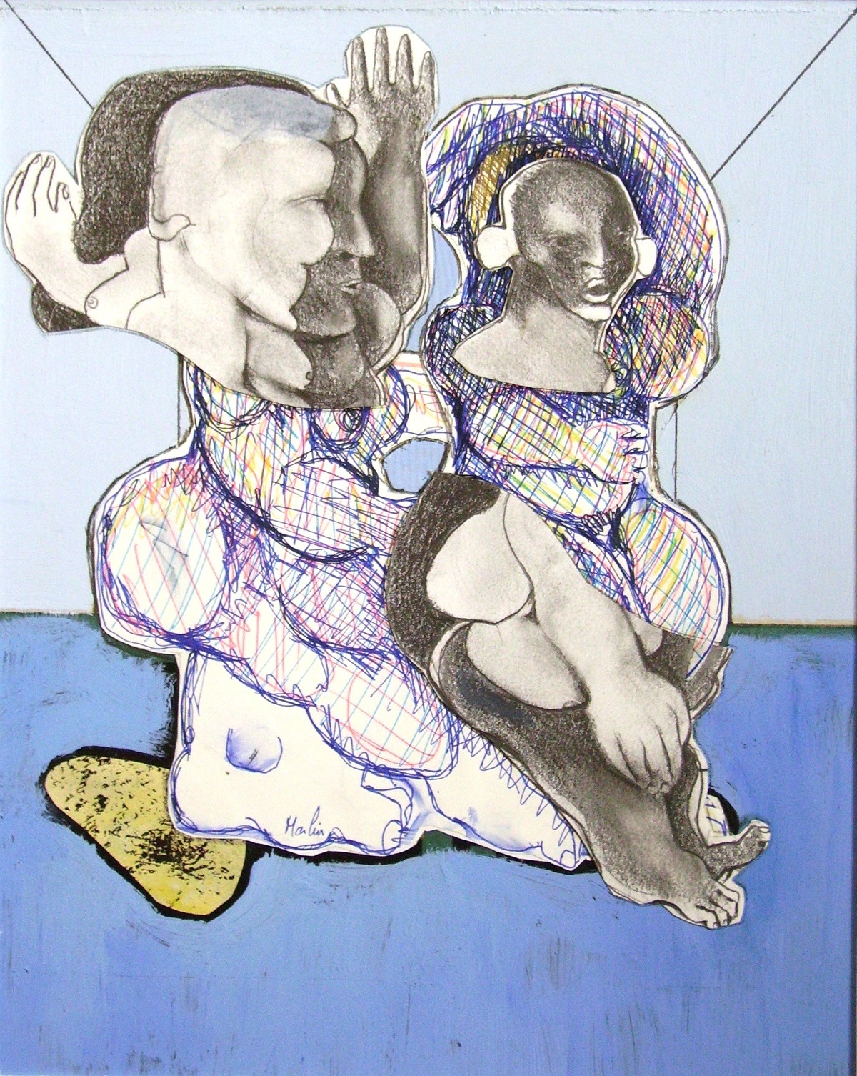 couple par Pascal Marlin | Acheter de l'art en ligne | Rise Art