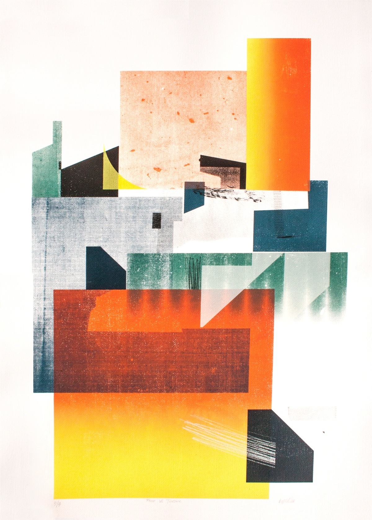 Form Vs Texture II by Angus Vasili | Buy Art Online | Rise Art