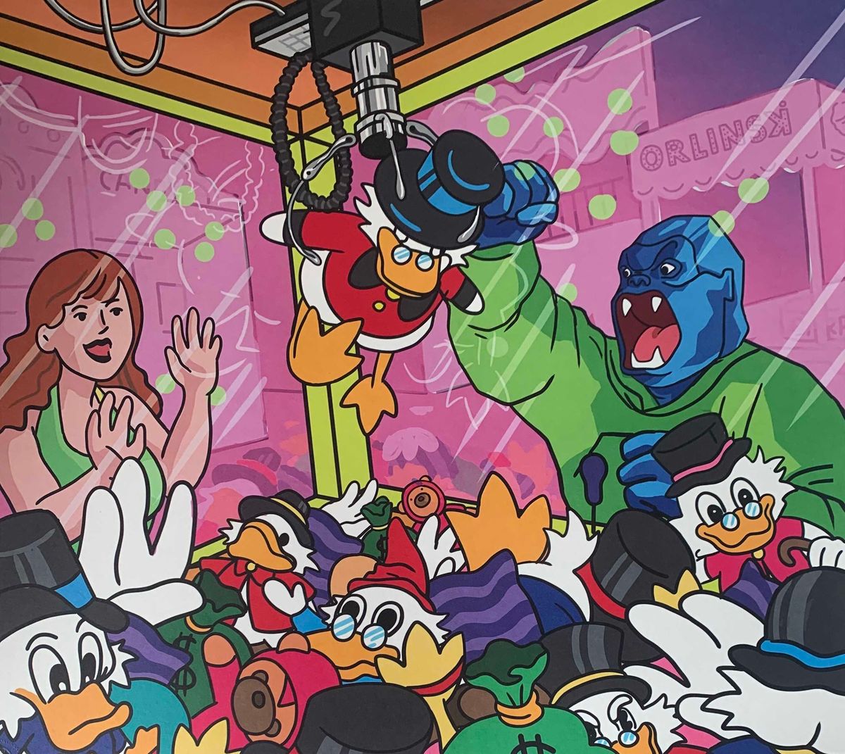 CARTOONS - CATCH ME IF YOU CAN by Richard Orlinski | Buy Art Online ...