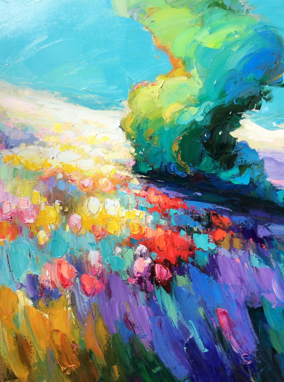 Floral land 990 by Jingshen You Buy Art Online Rise Art