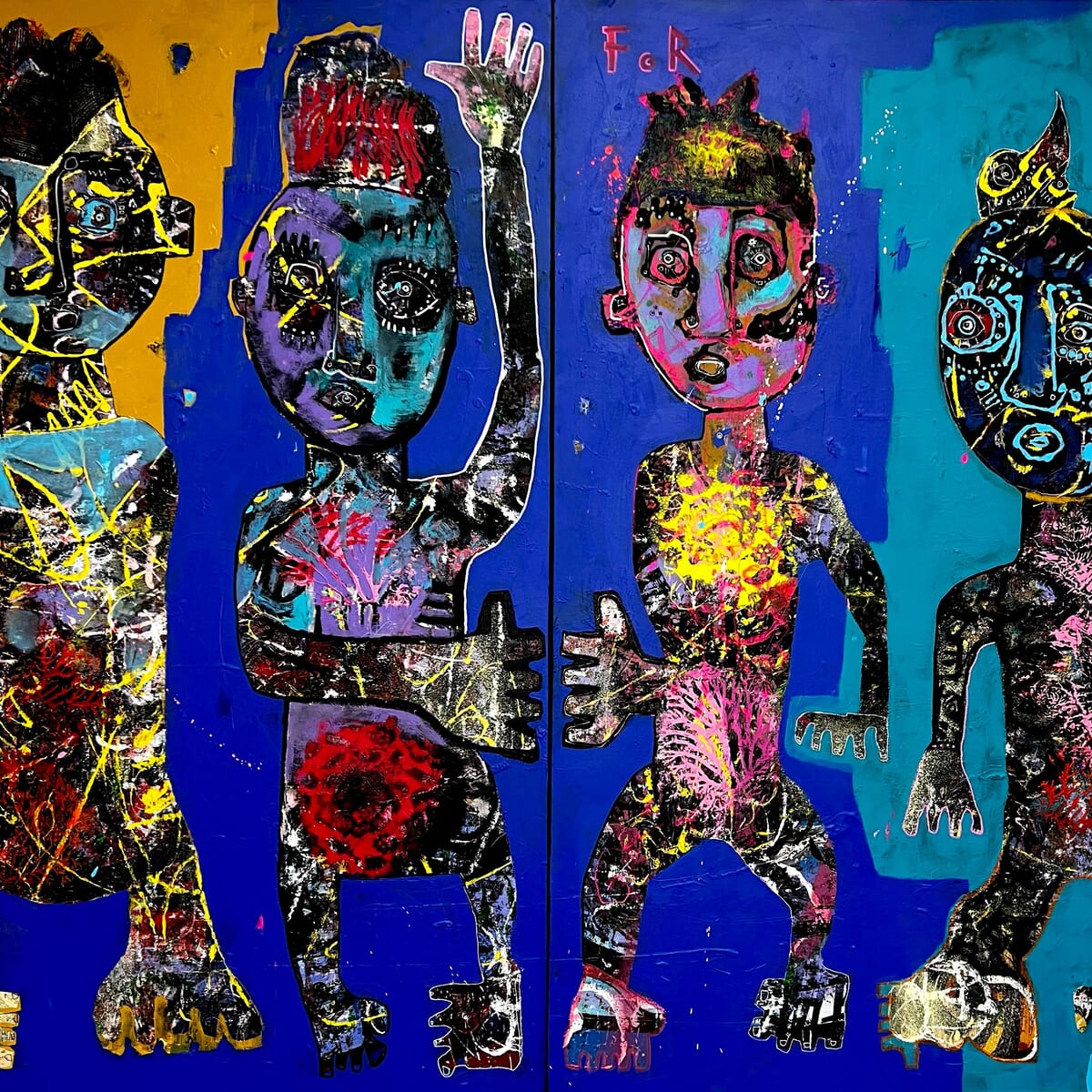 Rudolf Meerbergen - Large Artwork by Rudolf Meerbergen II, image size:1200x1200