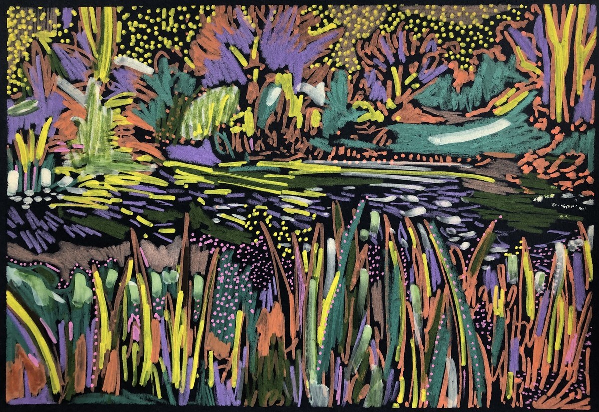 Dancing Trees by Christabel Forbes | Buy Art Online | Rise Art