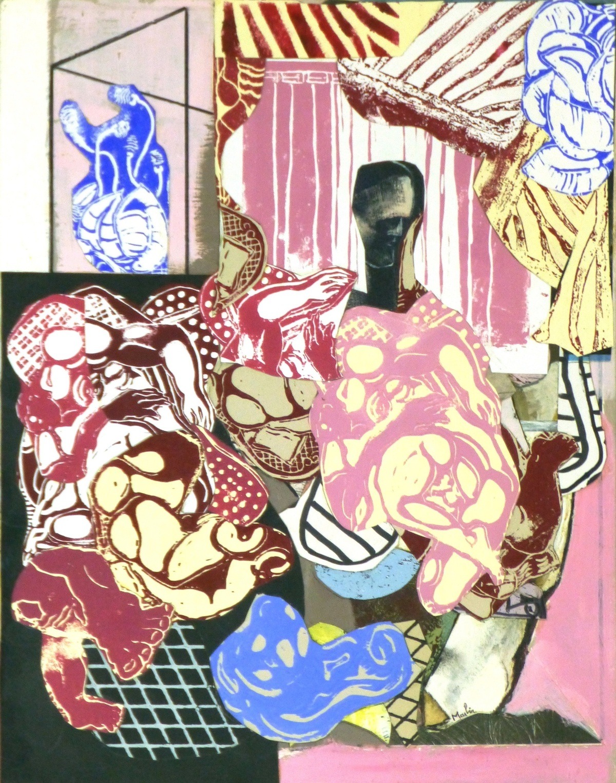 petit théâtre rose by Pascal Marlin | Buy Art Online | Rise Art