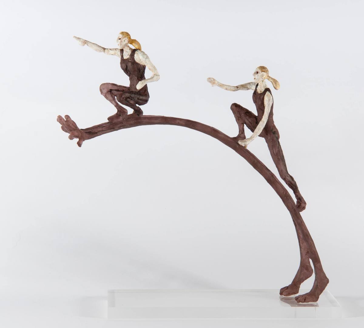 Ladder Riders I par Holly Bennett | Acheter de l'art en ligne | Rise Art
