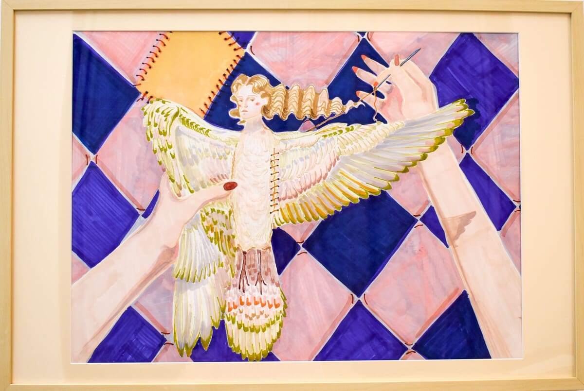 A quick stitch up von Darcy Whent | Kunst online kaufen | Rise Art