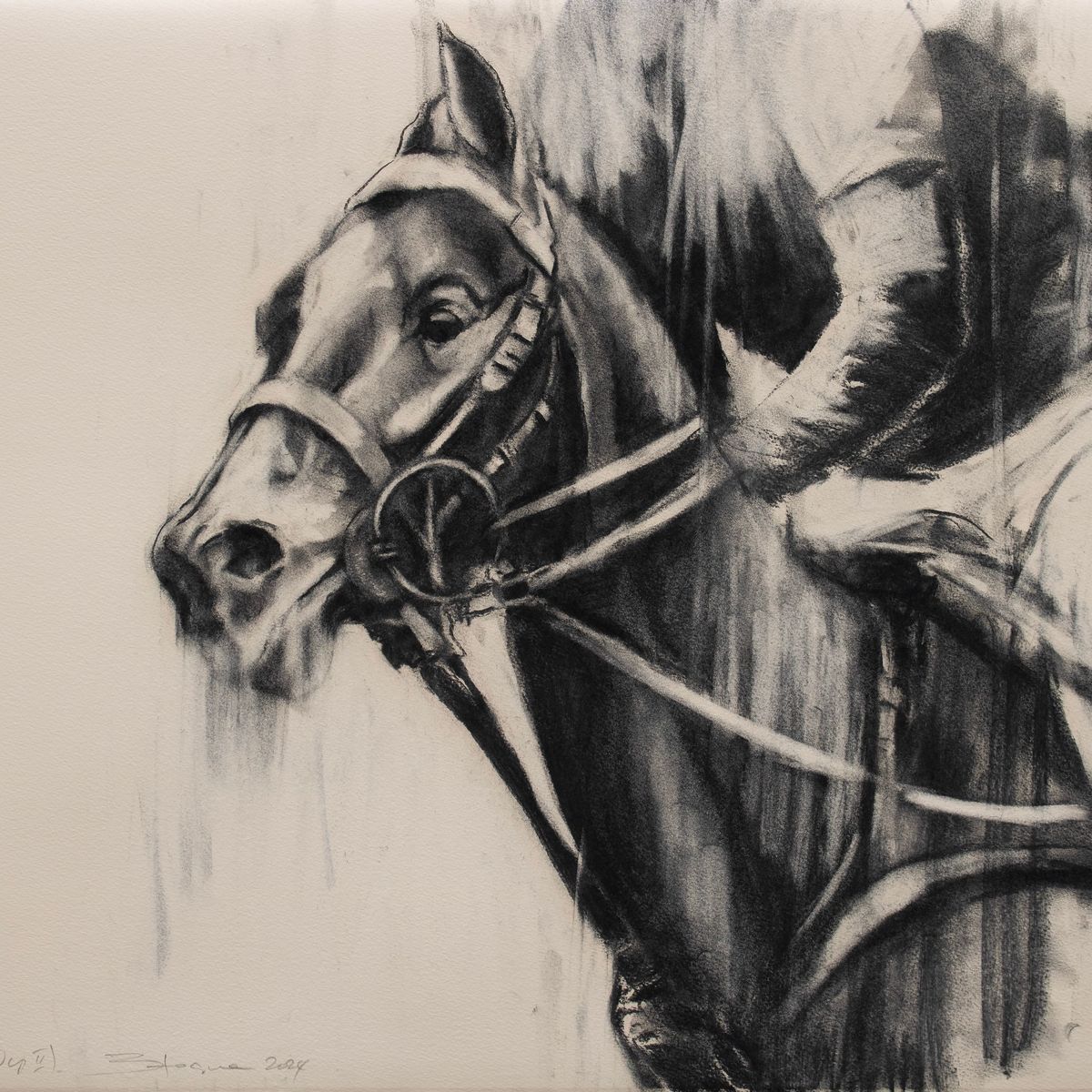 Horses Drawings For Sale | Rise Art, image size:1200x1200
