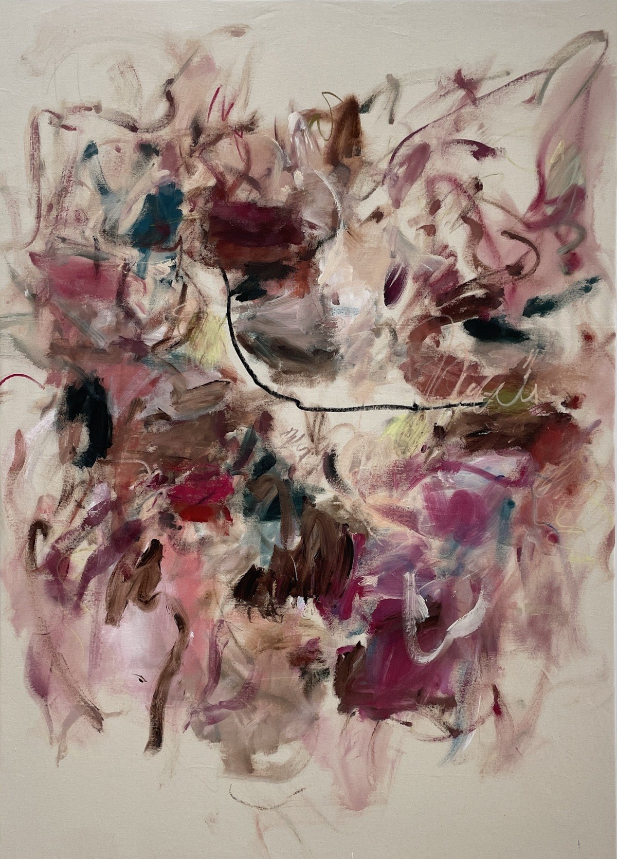 falling yet feeling safe by Atina Rabou | Buy Art Online | Rise Art