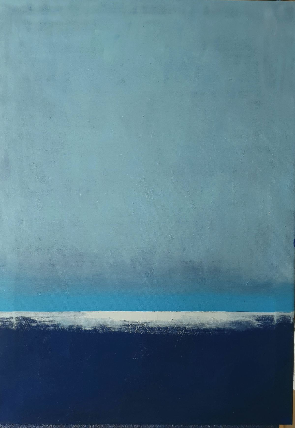 open blue #1 by Luca Raimondi | Buy Art Online | Rise Art